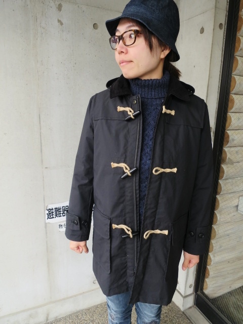 UK Limited モデル ･･･ Gloverall　OILED CLOTH DUFFLE COAT JACKET！★！_d0152280_13311639.jpg