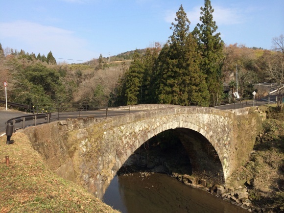 ◆父と母の散歩道のひとつ  虹潤橋＊ 大分県の臼杵_d0136804_10585312.jpg