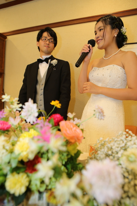 新郎新婦様からのメール　ルヴェソンヴェールの花嫁様から　本当によいひと時を　_a0042928_11472244.jpg
