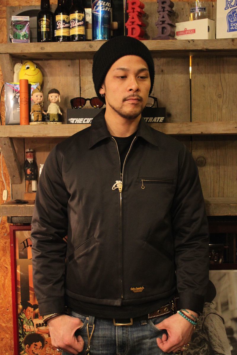 【CALEE】（キャリー）\"WEST POINT EMBROIDERY WORK JACKET\"ワークジャケット_c0364288_20281429.jpg