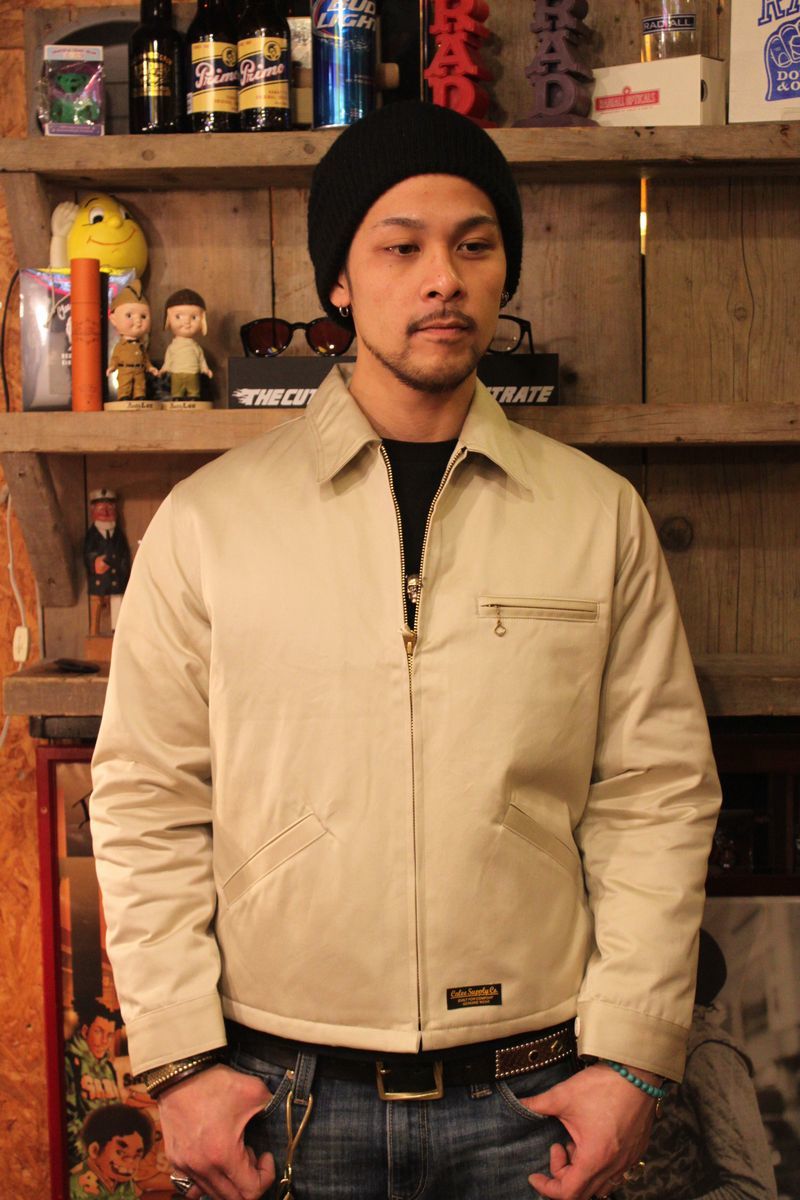 【CALEE】（キャリー）\"WEST POINT EMBROIDERY WORK JACKET\"ワークジャケット_c0364288_20281592.jpg