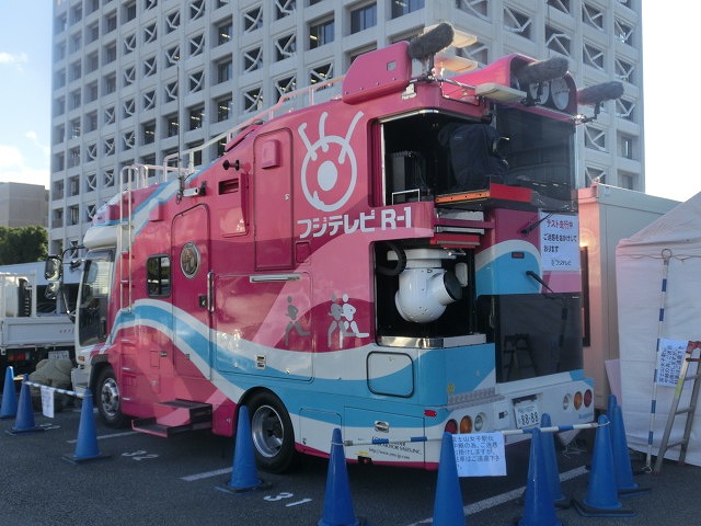 富士山女子駅伝のテレビ中継準備が真っ最中_f0141310_7401846.jpg