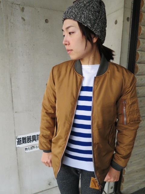 KEATON CHASE USA ・・・ あまり無いMA-1 TYPE JACKET!★? (再!)_d0152280_21285935.jpg