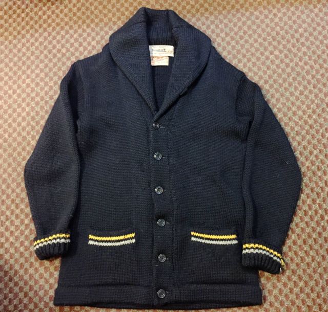 １月２日　新春入荷！３０’s　WESTPOINT U.S.M.A ショールカラー　カデットカーディガン！！_c0144020_17515310.jpg