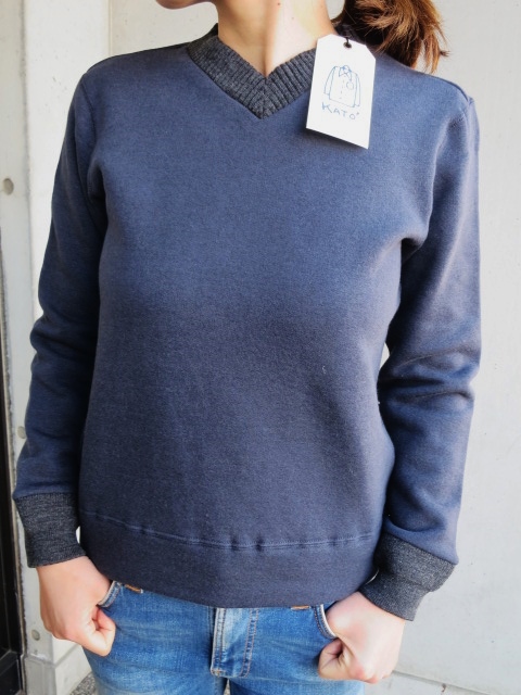 人気の奴の第2弾!!です。。。Kato V NECK SWEAT SWEATER・其の②_d0152280_1442657.jpg