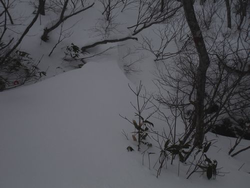 厳冬の升沢小屋、星と早朝の蛇ケ岳_c0294658_08541559.jpg