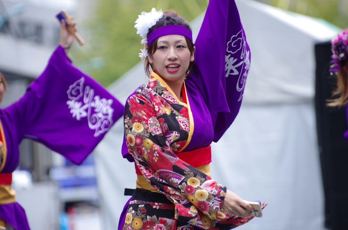 YOSAKOIぶち楽市民祭２０１５その４（来夢）_a0009554_20423733.jpg