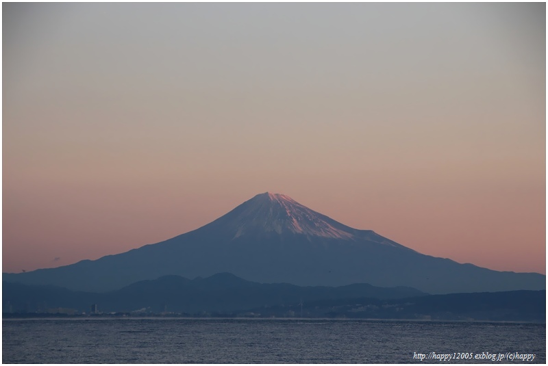 2016年ブルーモーメントの空と初日の出♪_a0167759_15425631.jpg