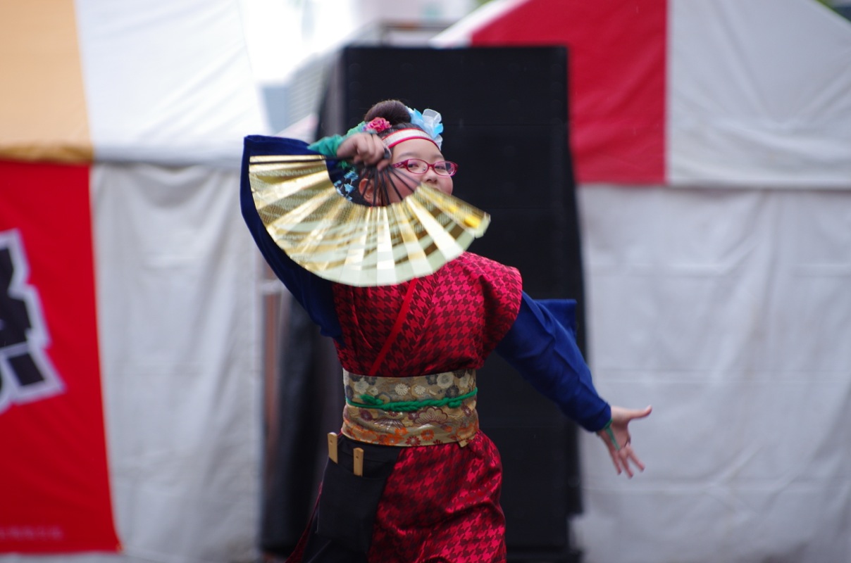 YOSAKOIぶち楽市民祭２０１５その７（しんじ恋踊り連毘盧遮那）_a0009554_0285969.jpg