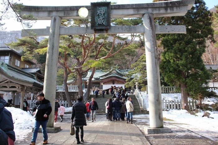 １月３日　初詣　函館八幡宮へ_b0250154_20171856.jpg