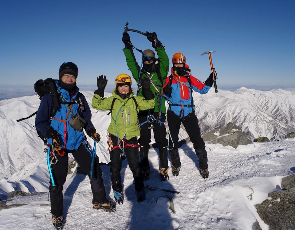 冬季槍ヶ岳登山_e0231387_1236288.jpg