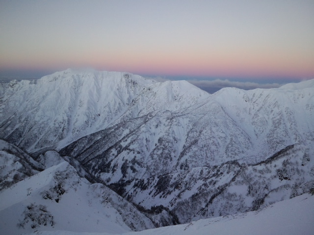 冬季槍ヶ岳登山_e0231387_1244372.jpg