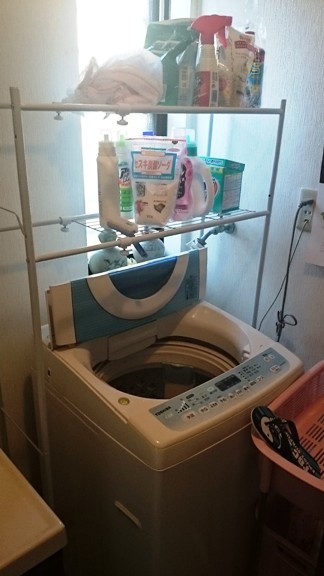 ニトリの格安の洗濯機ラックを買った 草の庵日録 ニトリの格安の洗濯機ラックを買った 草の庵日録