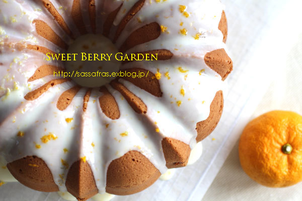 バントケーキ 柚子 Bundt Cake With Yuzu Sweet Berry Garden