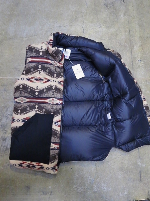 ご自分へのお年玉として。。。Crescent Down Works By Pendleton WOOL 別注DOWN VEST!★!_d0152280_2230351.jpg