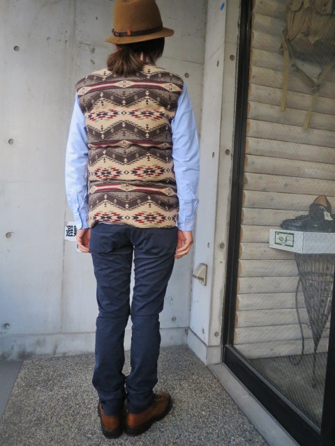 ご自分へのお年玉として。。。Crescent Down Works By Pendleton WOOL 別注DOWN VEST!★!_d0152280_22351431.jpg