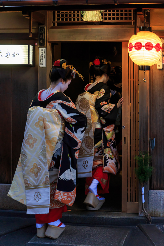 新年の挨拶回り(上七軒・中里のみなさん)_f0155048_2315665.jpg