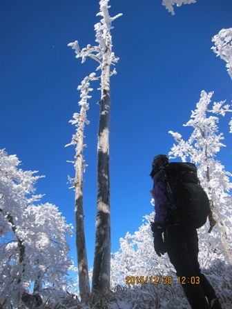 大峰　母公堂～稲村ヶ岳～母公堂　樹氷♪_b0148050_2212983.jpg