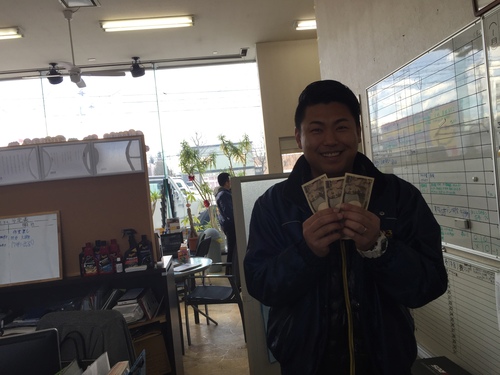 1月6日(水)山本が送ります TOMMY の1日 ランクル ハマー アルファード_b0127002_1812962.jpg