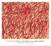 Cy Twombly: Bacchus, 2006–08 ポスター_c0214605_1323567.jpg