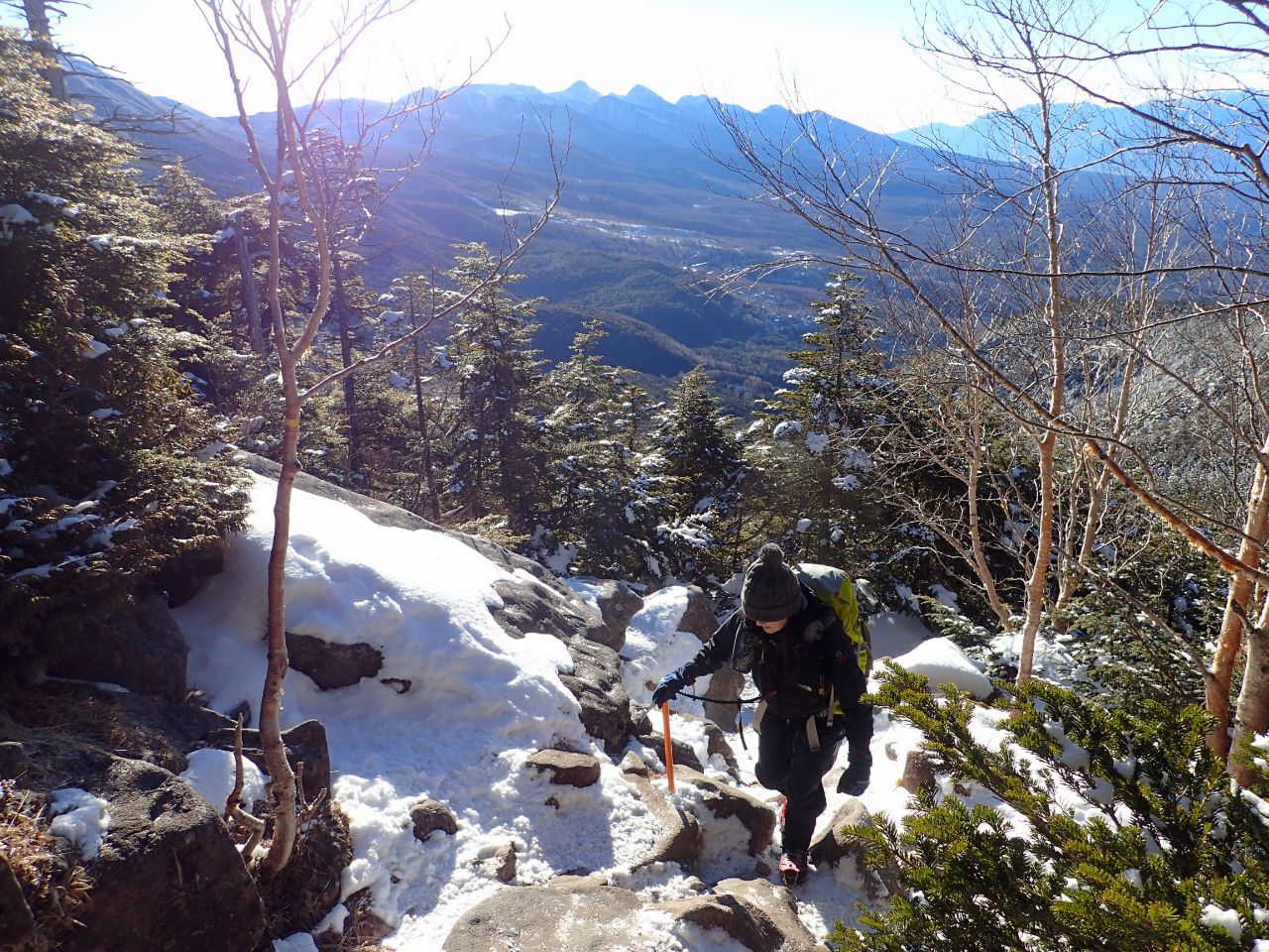 蓼科山〜2015年登り納め！_a0165316_15492411.jpg