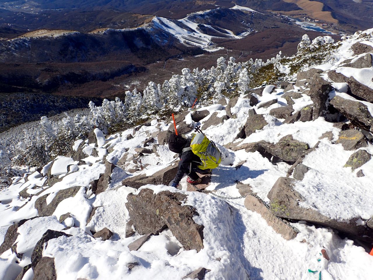 蓼科山〜2015年登り納め！_a0165316_15575356.jpg