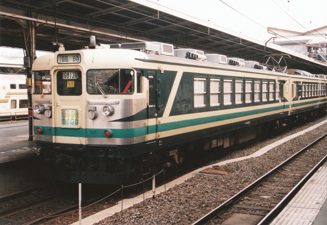 2409155_KATO 165系 クモロ165 なのはな お座敷電車 グリーン車