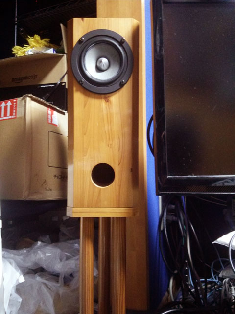 TangBand W4-1320SIFとスタンド : RYO オーディオ美音倶楽部 TangBand W4-1320SIFとスタンド : RYO オーディオ美音倶楽部
