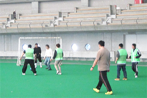 フットサルinつどーむ 札幌太田病院デイケア ナイトケアブログ