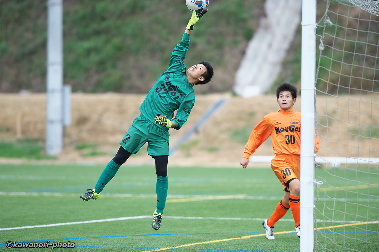 サッカー おかやま山陽高校 高松工芸高校 Kawanori Photo