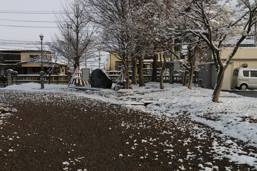 朝の米沢キャンパス　１月８日（小寒・初候）芹乃（すなわち）栄う・・・２_c0075701_12385365.jpg