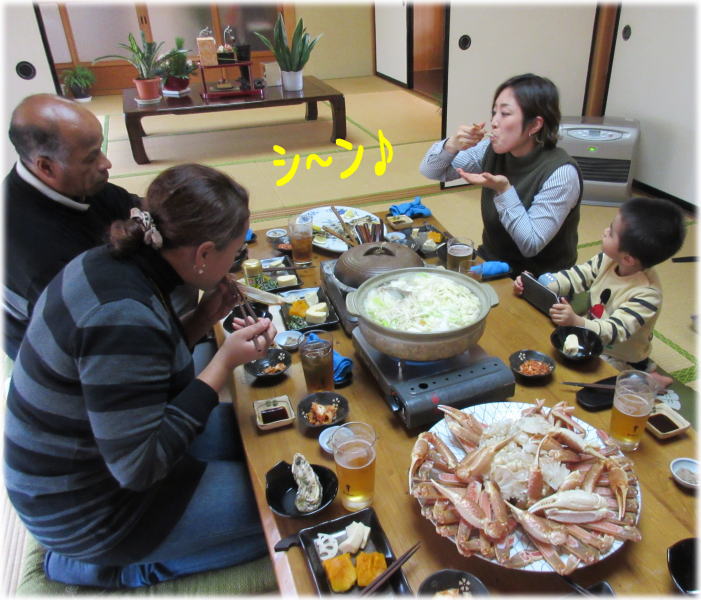カニを食べに京丹後市の白雲楼へ_c0058727_16484095.jpg