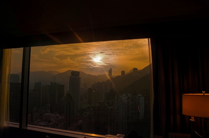 2016 1st sunrise from my window in Hong Kong _b0173730_16171798.jpg