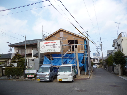 松山市 N様邸 新築工事 耐震壁工事_a0167735_10465986.jpg