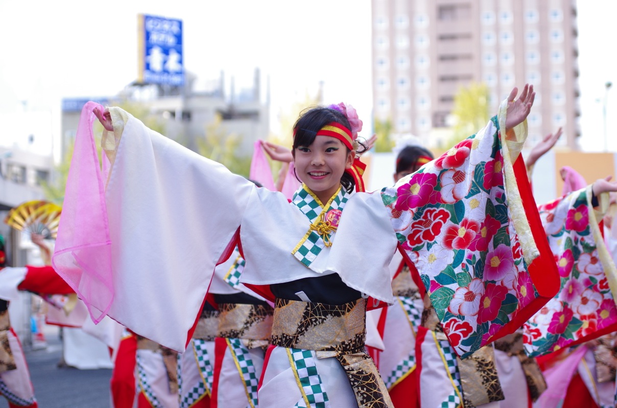 YOSAKOIぶち楽市民祭２０１５その２７（菊川よさこい蓮合その２）_a0009554_23541442.jpg