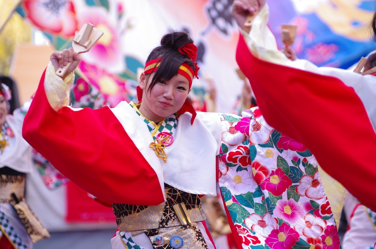 YOSAKOIぶち楽市民祭２０１５その２７（菊川よさこい蓮合その２）_a0009554_23563877.jpg