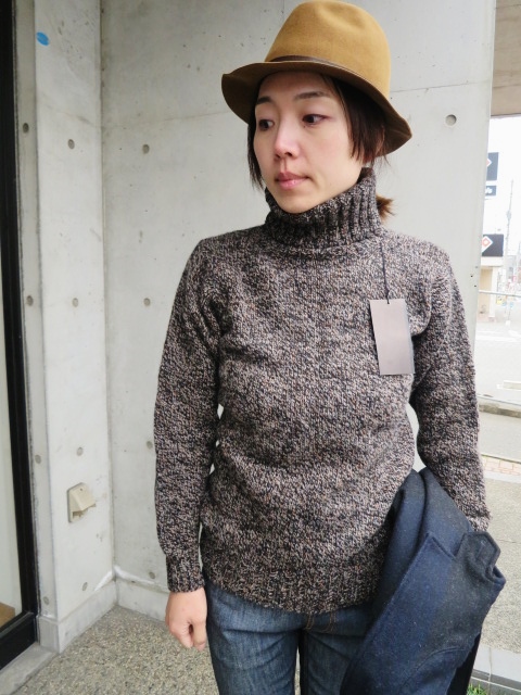 本場:フランスMADE 復活★ Honnete ・・・ 人気定番のSINGLE P-COAT JACKET!★!_d0152280_22131332.jpg