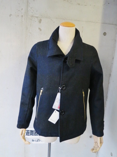 本場:フランスMADE 復活★ Honnete ・・・ 人気定番のSINGLE P-COAT JACKET!★!_d0152280_2261017.jpg