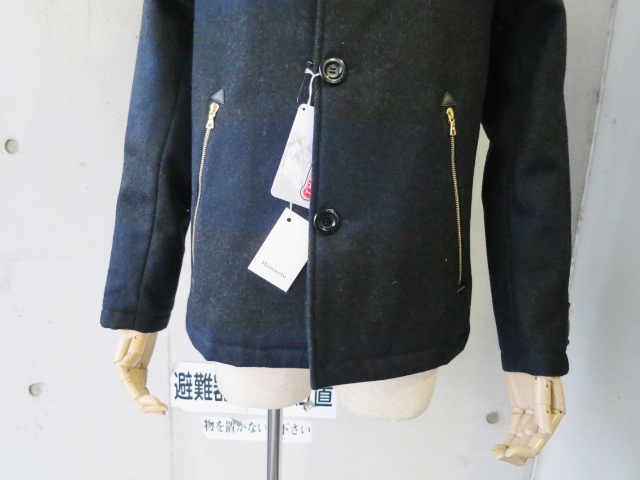 本場:フランスMADE 復活★ Honnete ・・・ 人気定番のSINGLE P-COAT JACKET!★!_d0152280_2262427.jpg