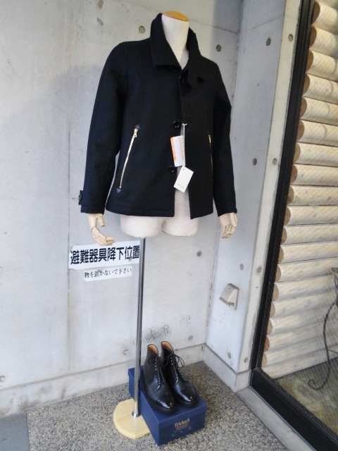 本場:フランスMADE 復活★ Honnete ・・・ 人気定番のSINGLE P-COAT JACKET!★!_d0152280_227038.jpg