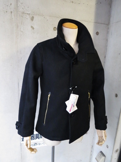 本場:フランスMADE 復活★ Honnete ・・・ 人気定番のSINGLE P-COAT JACKET!★!_d0152280_2282811.jpg