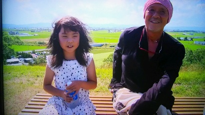 北国の夏の少女 日々のしをり