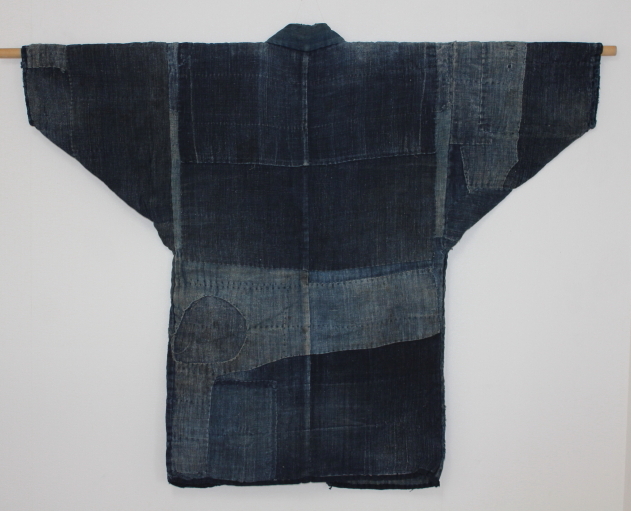 古布 木綿 刺し子 襤褸 Japanese Antique Textike Boro : 京都から古布
