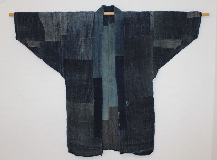 古布 木綿 刺し子 襤褸 Japanese Antique Textike Boro : 京都 古布 木綿 刺し子 襤褸 Japanese Antique Textike Boro : 京都