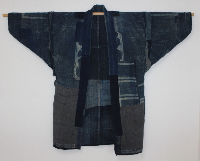 古布 木綿 刺し子 襤褸 Japanese Antique Textike Boro : 京都 古布 木綿 刺し子 襤褸 Japanese Antique Textike Boro : 京都