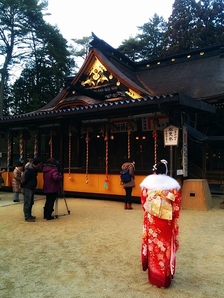 成人の日の前日。 神社、神社、スープカレー、神社_d0039059_21164922.jpg