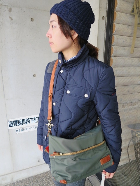 久々の日本の職人BAG：LEDER MAKES ･･･ 当店別注カラー仕様・2型です(^^♪_d0152280_21102256.jpg