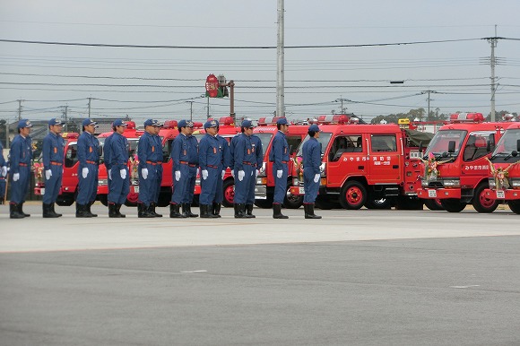 2016みやま市消防出初式（小隊訓練展示）・千寿の楽しい歴史_a0137997_21232464.jpg