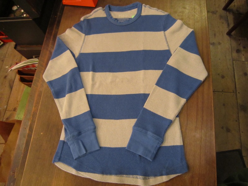 Wide　Border　Waffle　L/S　T-Shirt。_a0182112_16332776.jpg