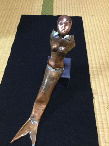 銅板で作る風見鶏とアスラン_f0031037_1837251.jpg